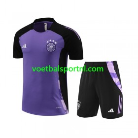 Duitsland Kind Purper Trainingsshirt 2024